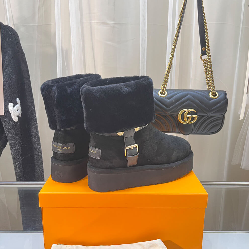 LV Aspen Platform Ankle Boot Shoes - Replica Luxury Bags™