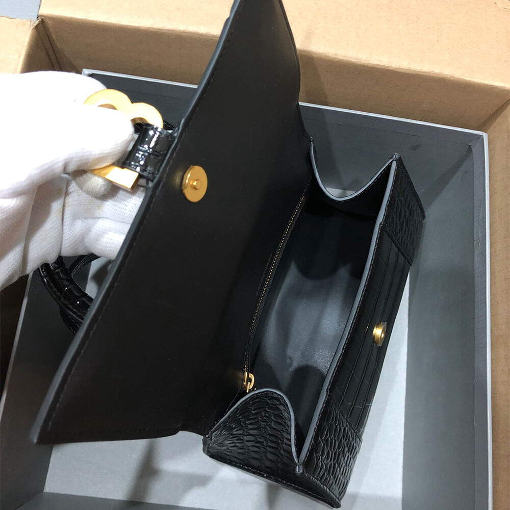 Balenciaga Hourglass Handbag Small - Replica Luxury Bags™