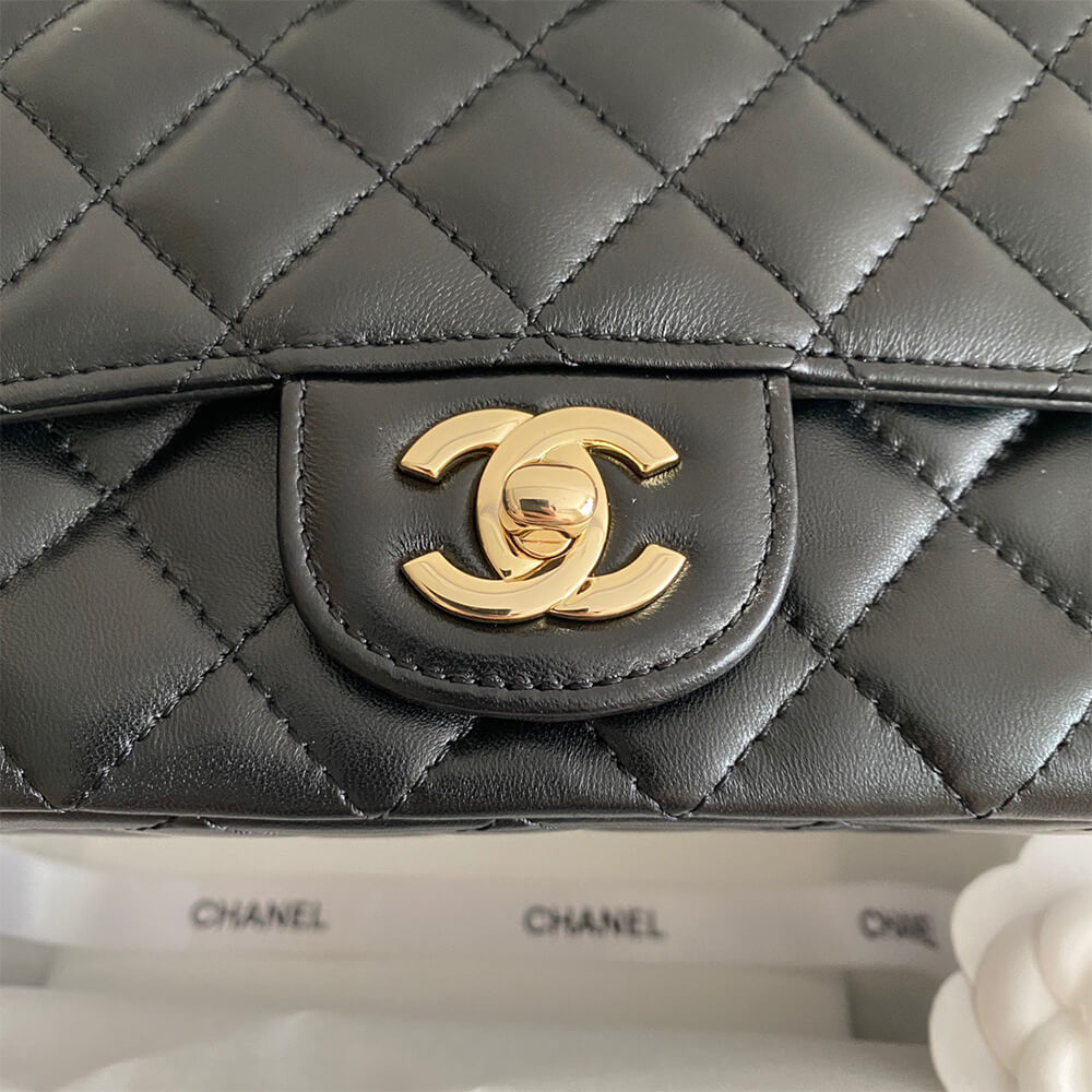 Chanel Mini Flap Bag With Top Handle - Replica Luxury Bags™