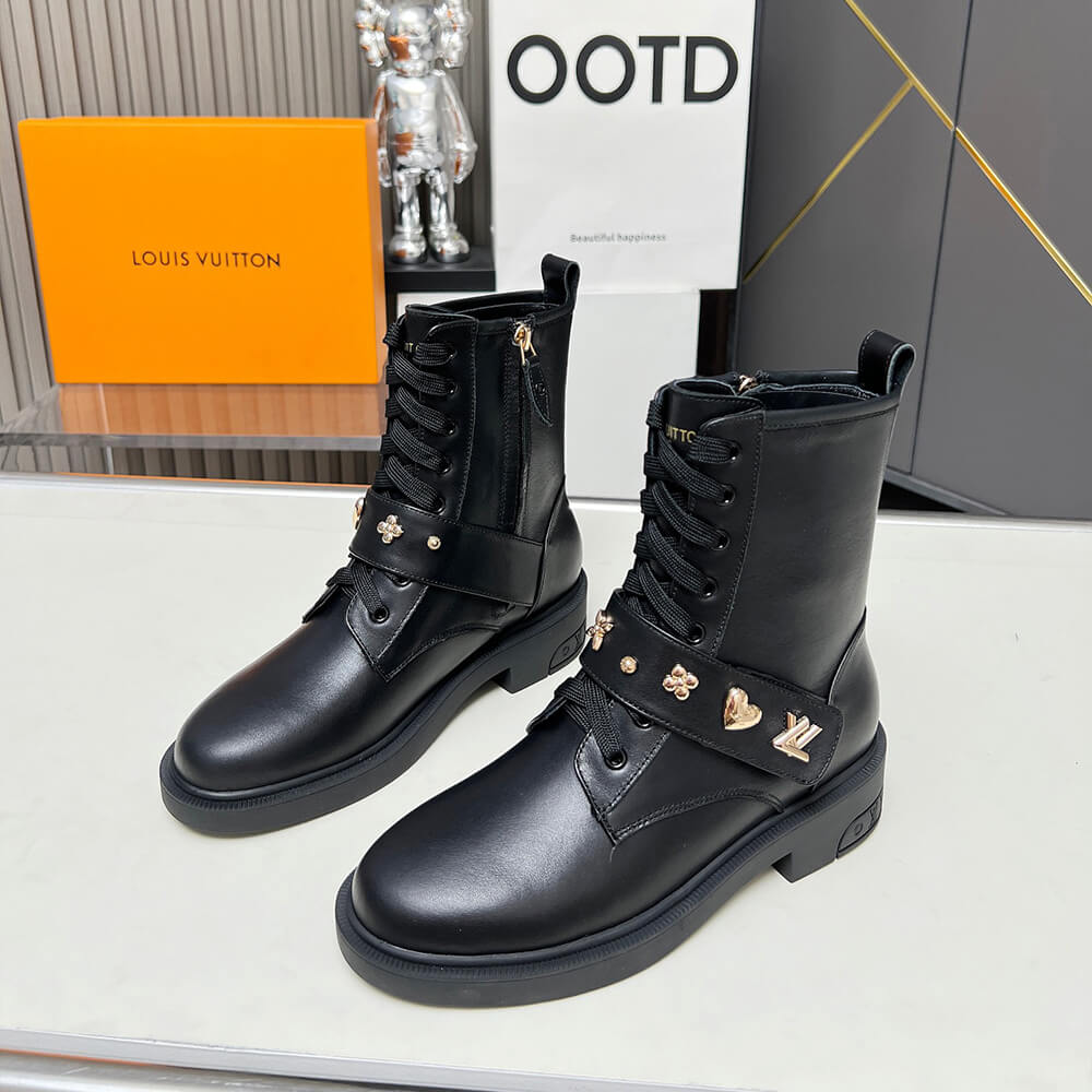 LV Citizen Flat Ranger Boot Shoes - Replica Luxury Bags™