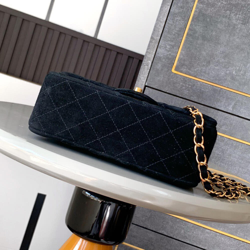 Chanel Suede Mini Flap Bag - Replica Luxury Bags™