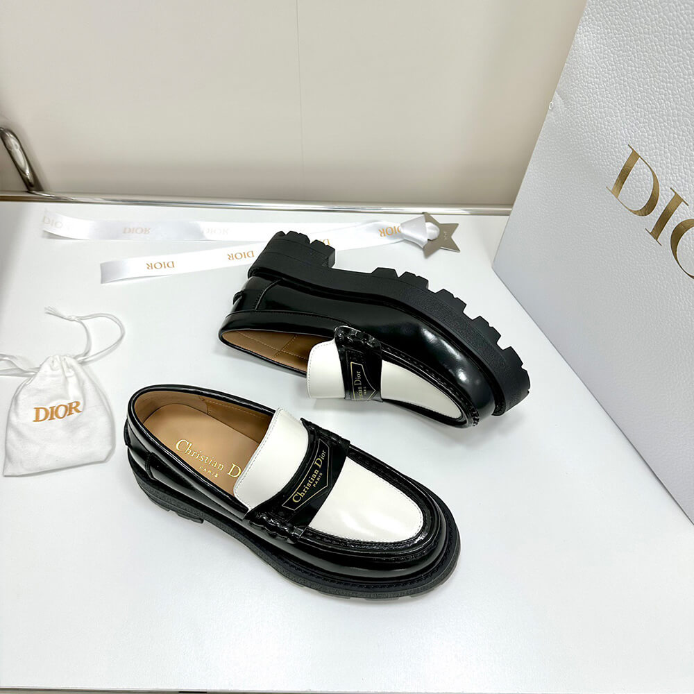 Dior Boy Platform Loafer Shoes - Replica Luxury Bags™