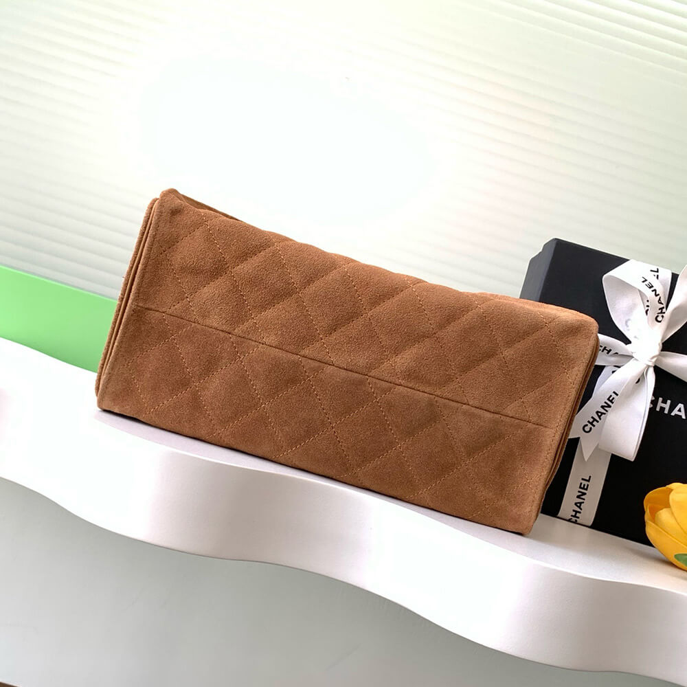 Chanel 25 Small Handbag in Suede - Replica Luxury Bags™
