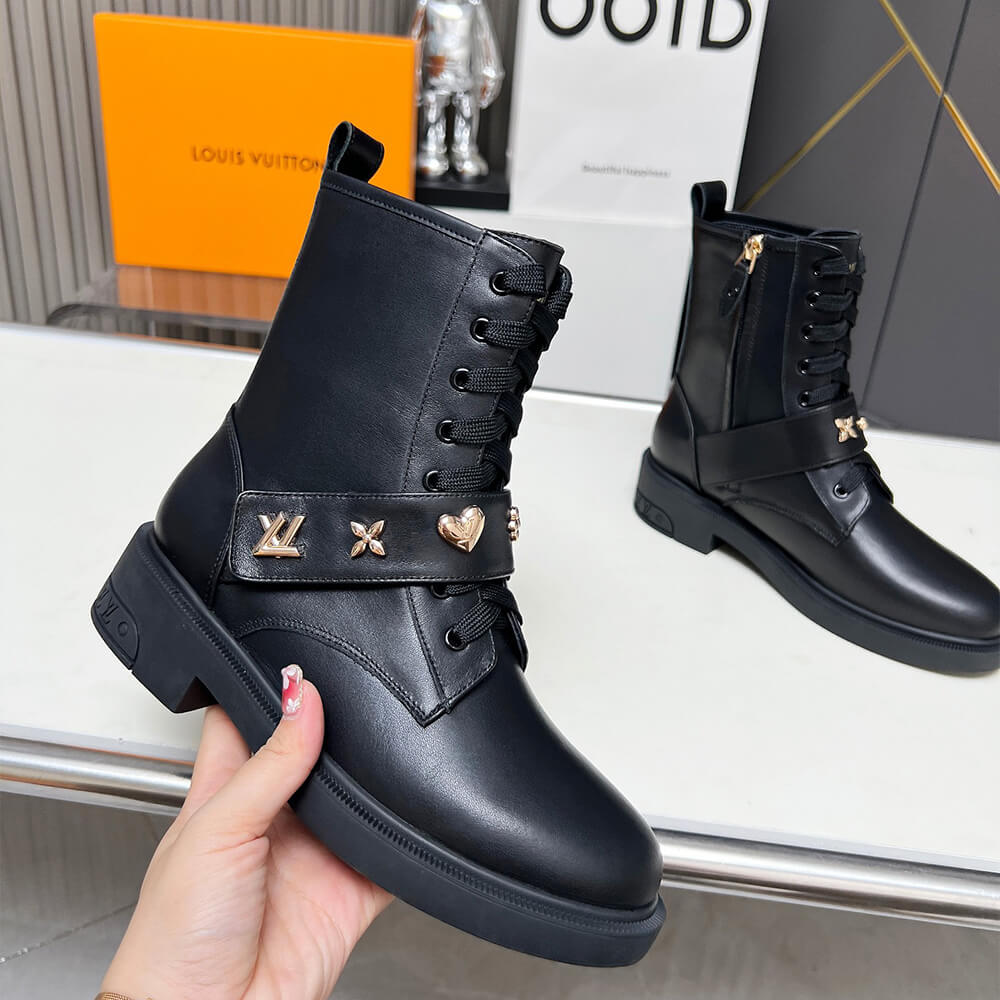 LV Citizen Flat Ranger Boot Shoes - Replica Luxury Bags™