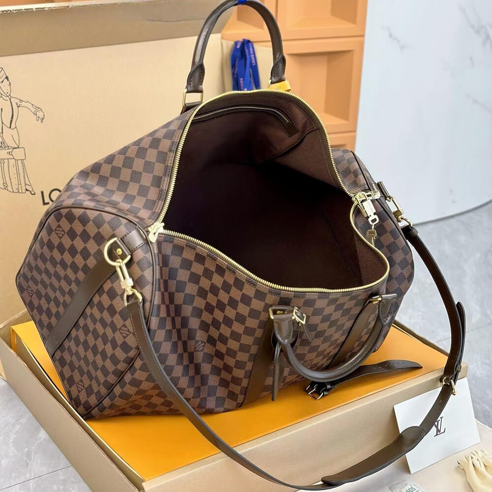 LV Keepall Bandouliere 55 Bag - Replica Luxury Bags™