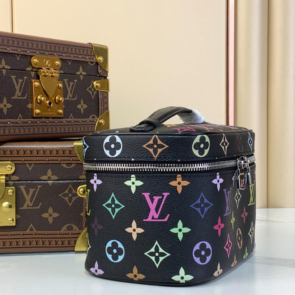 LV x TM Nice Mini Multicolor Monogram Vanity Case Bag - Replica Luxury Bags™