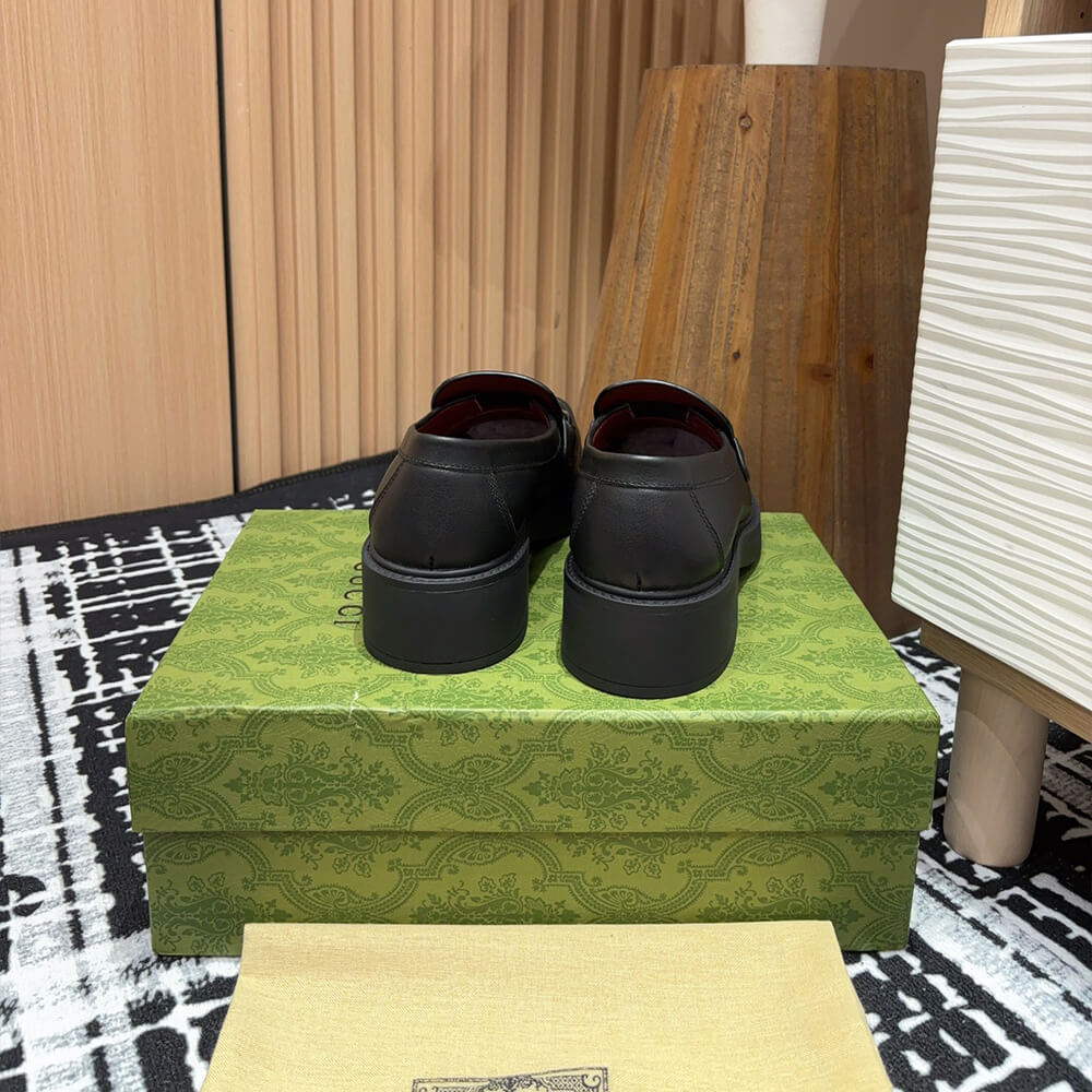 GUCCI Women s loafer with Horsebit Shoes - Replica Luxury Bags™