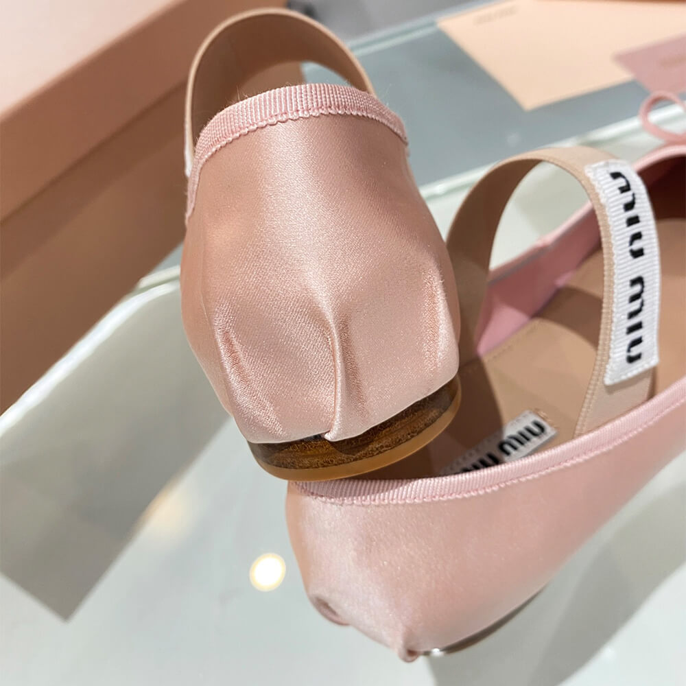 MiuMiu Satin ballerinas Shoes - Replica Luxury Bags™