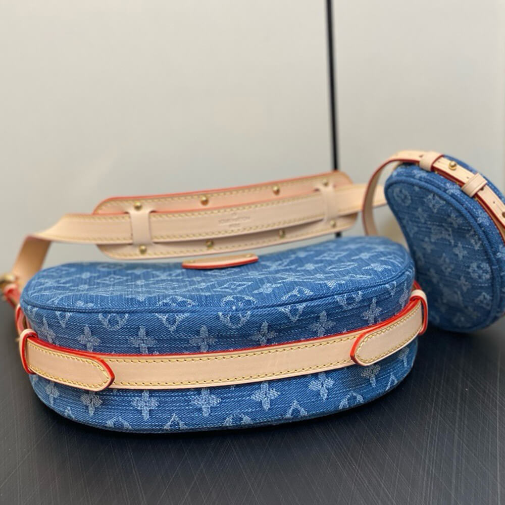 LV Croissant MM Denim Bag - Replica Luxury Bags™