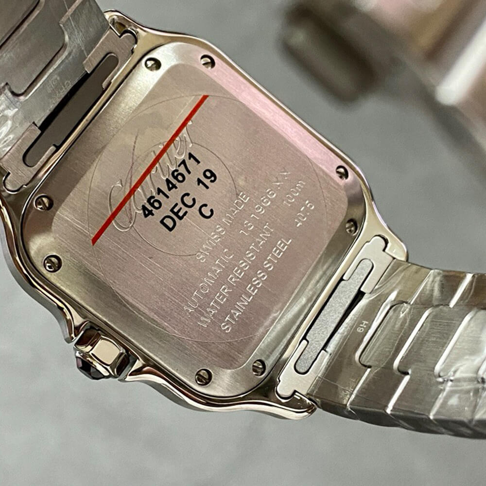 Cartier Medium Santos de Cartier watch - Replica Luxury Bags™