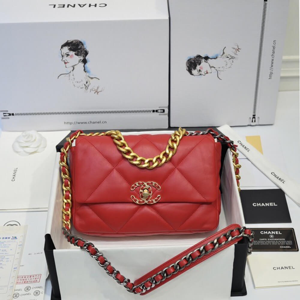 Chanel 19 Handbag - Replica Luxury Bags™