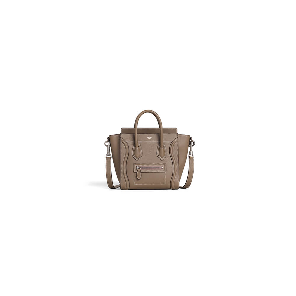 Celine Nano Luggage Bag in Calfskin - Replica Luxury Bags™