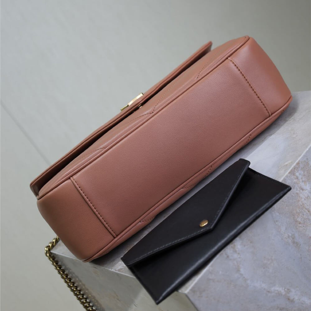 YSL Loulou Medium Bag in Matelasse Lambskin - Replica Luxury Bags™