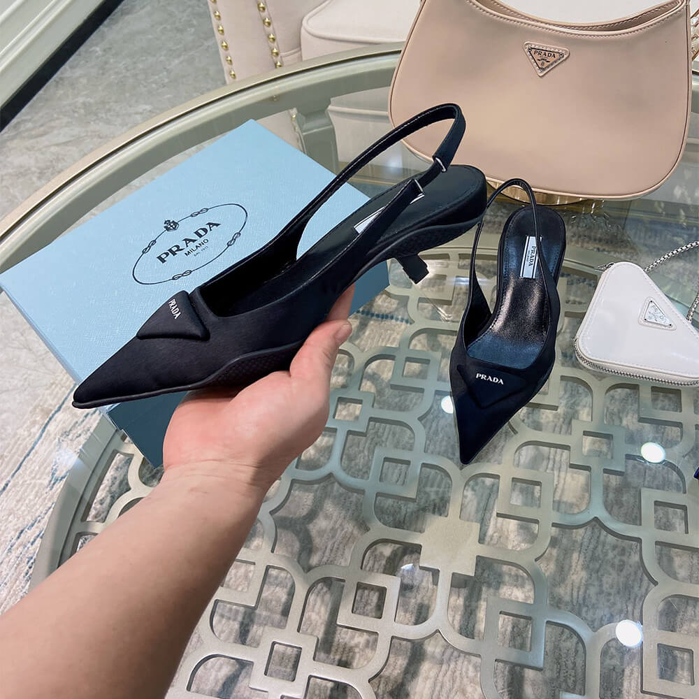 Prada Slingback Pumps Shoes - Replica Luxury Bags™