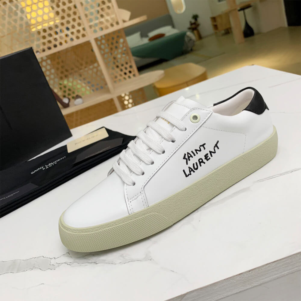 YSL Court Classic Sneaker Shoes - Replica Luxury Bags™