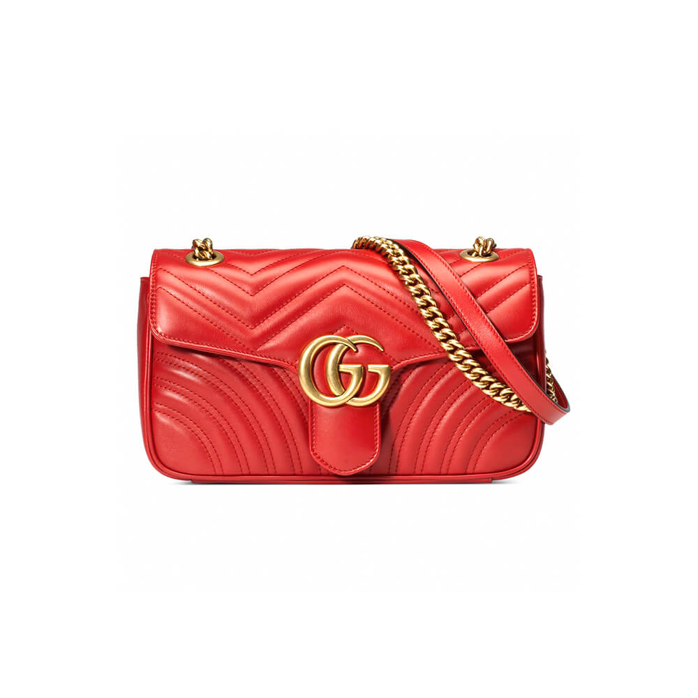 Gucci GG Marmont Small Matelasse Shoulder Bag - Replica Luxury Bags™