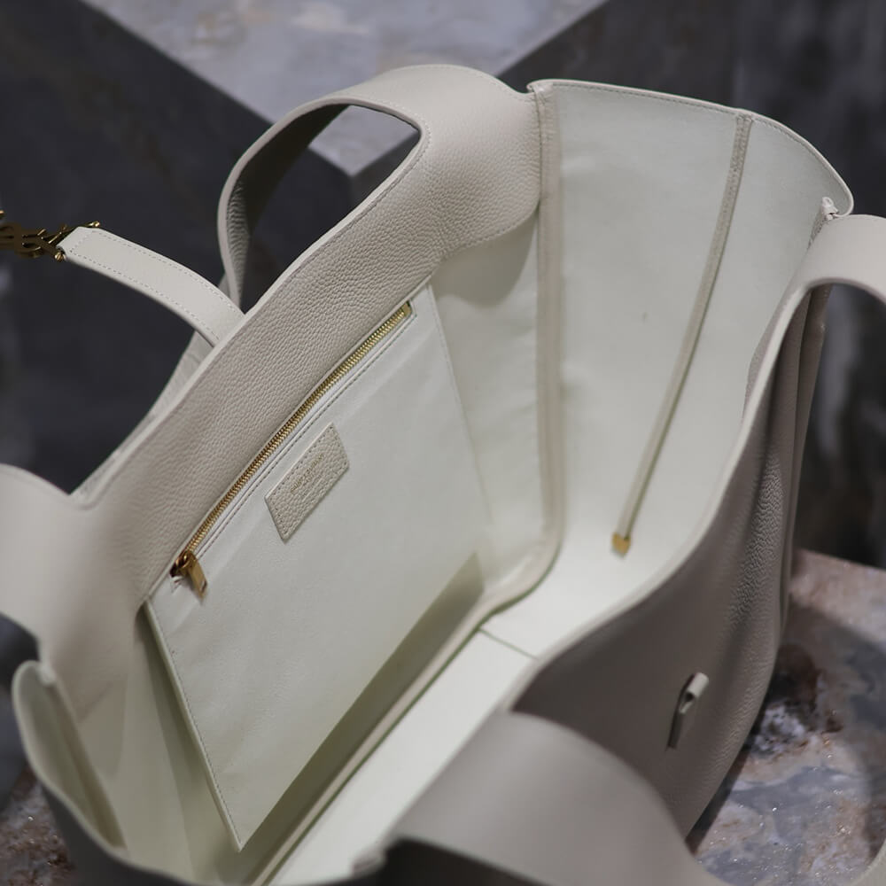 YSL LE 5 A 7 Bea In Grained Leather Bag - Replica Luxury Bags™