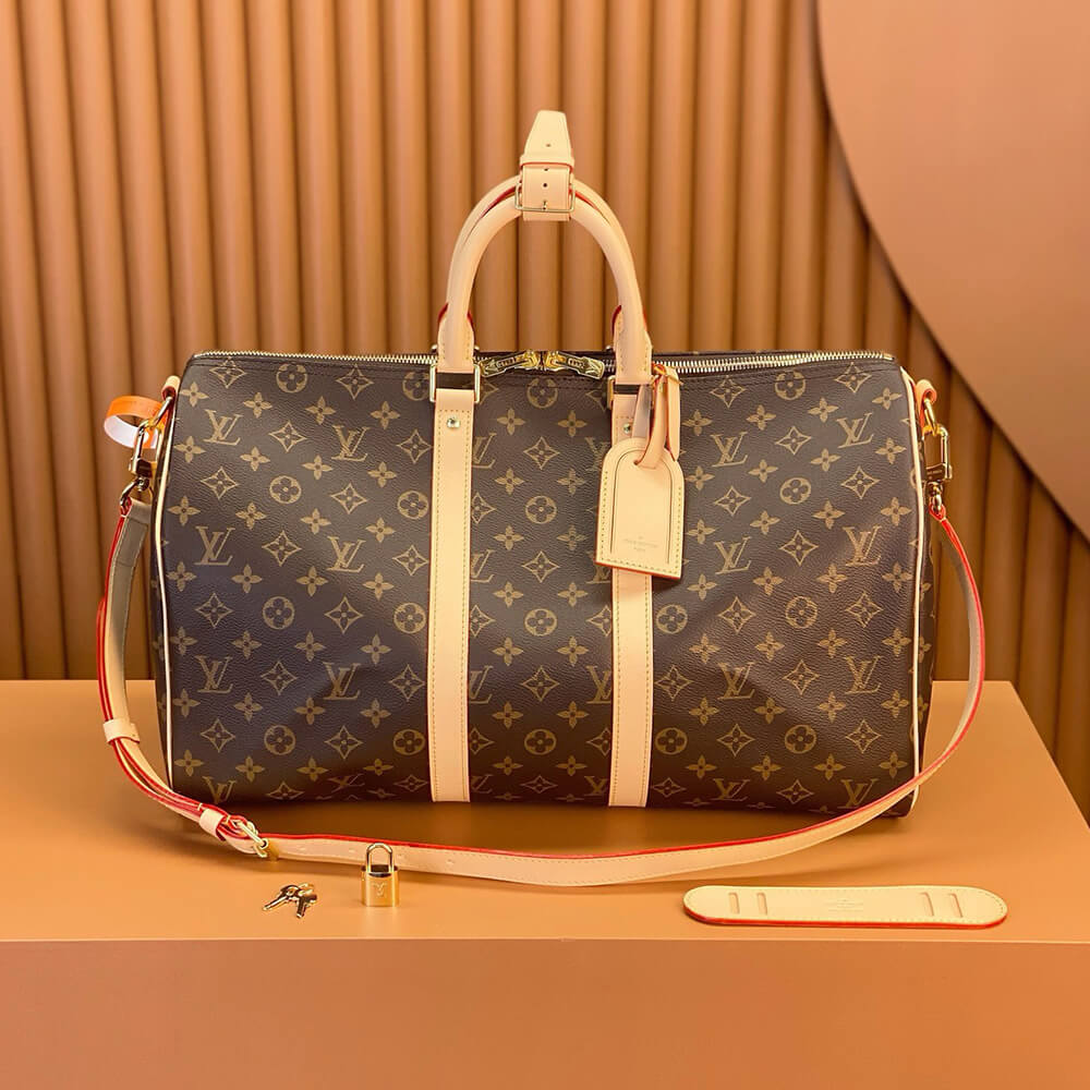 LV Keepall Bandoulière 50 55 Bag - Replica Luxury Bags™