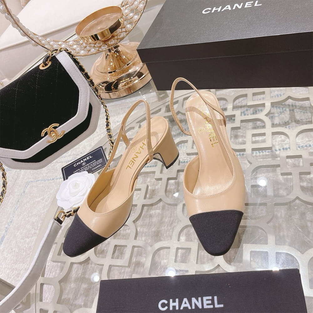 Chanel Slingback Sandal Shoes - Replica Luxury Bags™