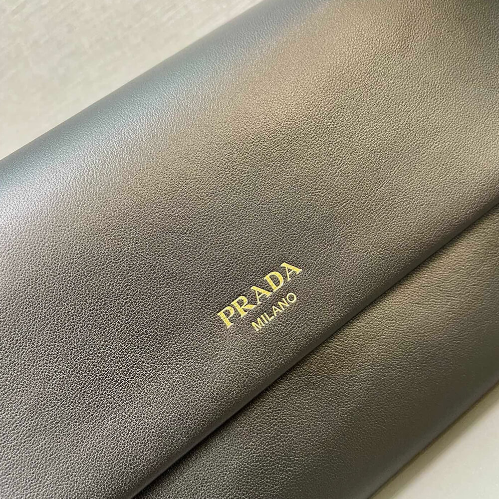 Prada Medium Leather Shoulder Bag - Replica Luxury Bags™