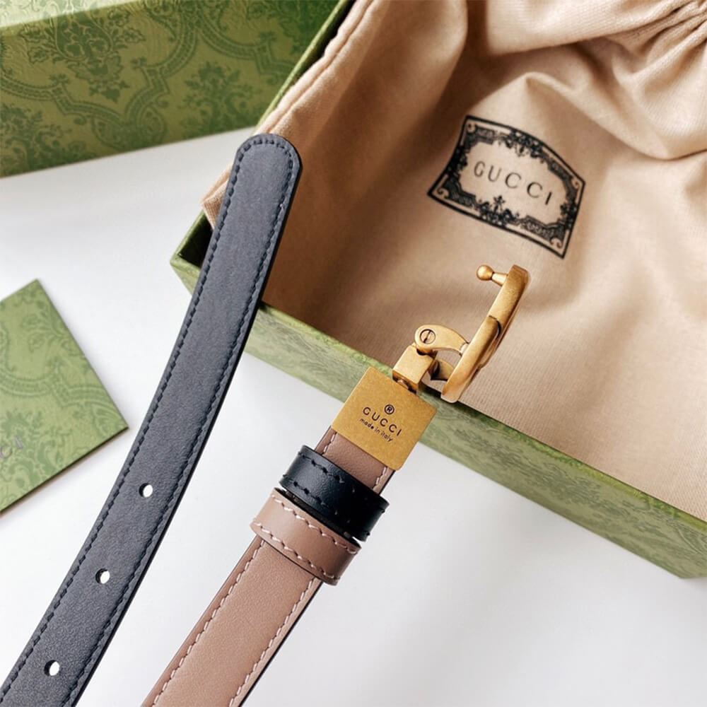 GUCCI Marmont Reversible 20mm Belt - Replica Luxury Bags™