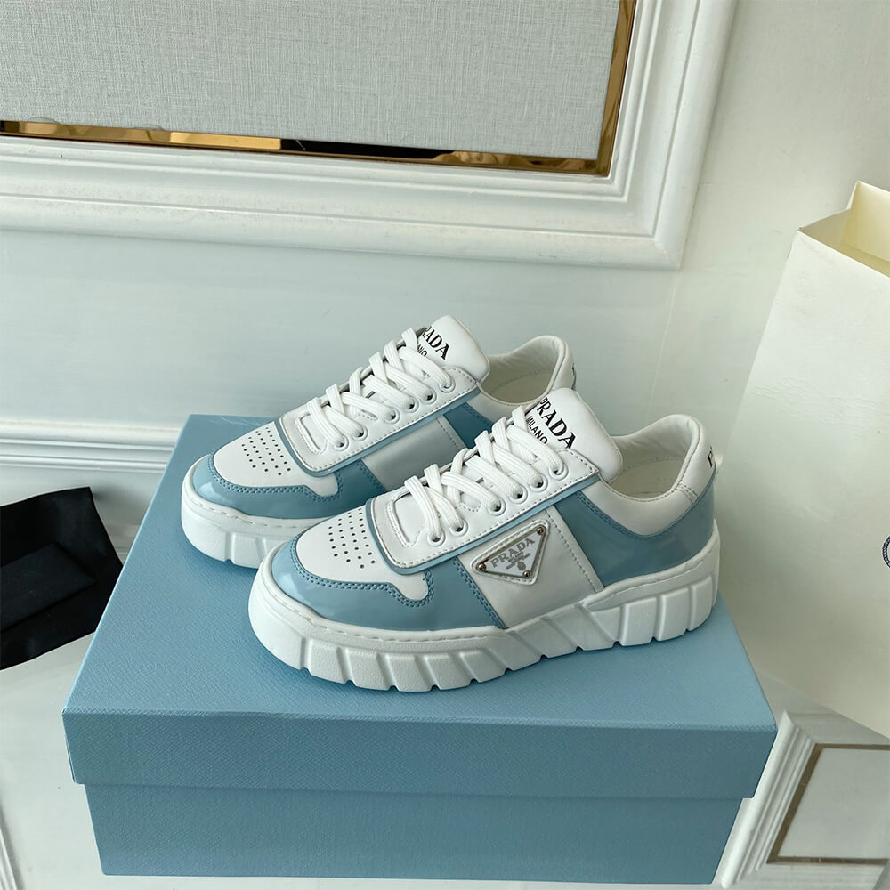 Prada Leather Sneakers Shoes - Replica Luxury Bags™