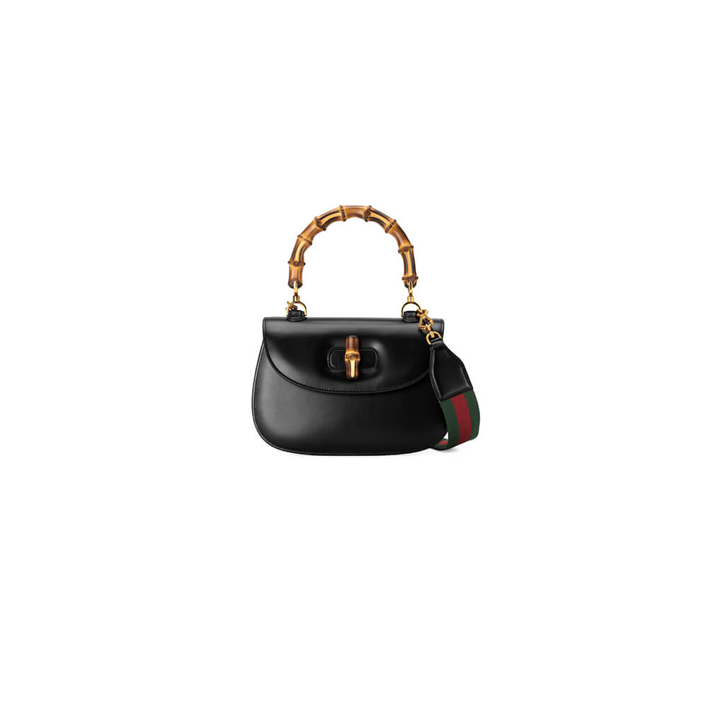 Gucci Bamboo 1947 Medium Top Handle Bag - Replica Luxury Bags™
