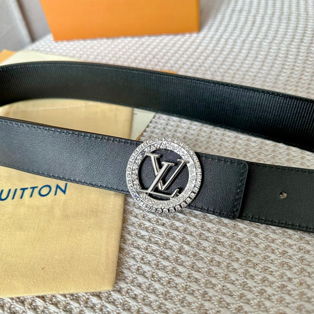 LV Circle Tresor 35mm Reversible Belt - Replica Luxury Bags™