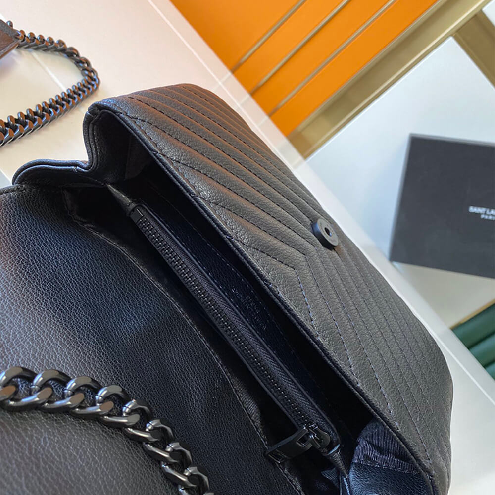 YSL Saint Laurent College Quilted Leather Satchel Bag - Replica Luxury Bags™