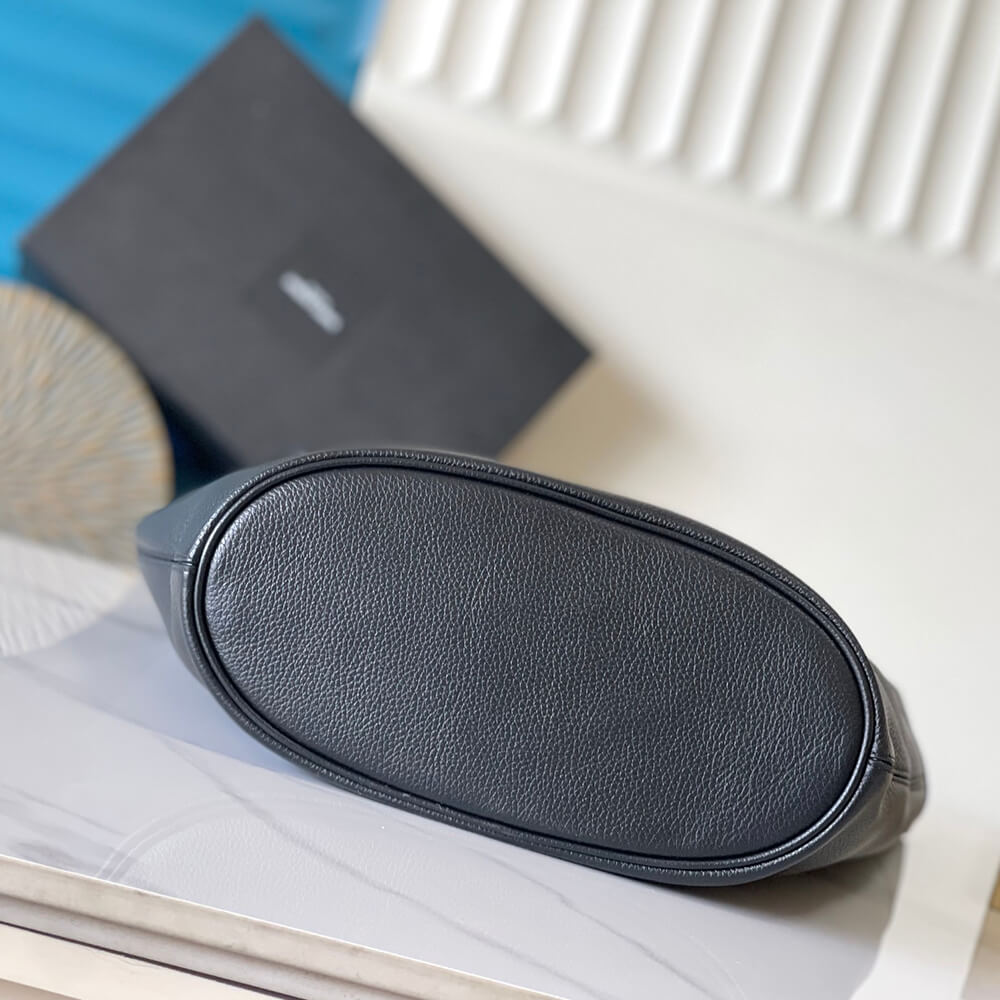 YSL LE 5 A 7 Hobo Bag in Grained Leather - Replica Luxury Bags™