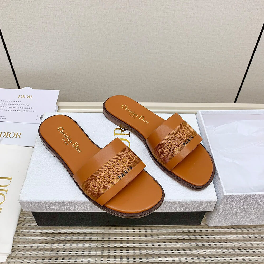 Dior Dway Slides Shoes - Replica Luxury Bags™