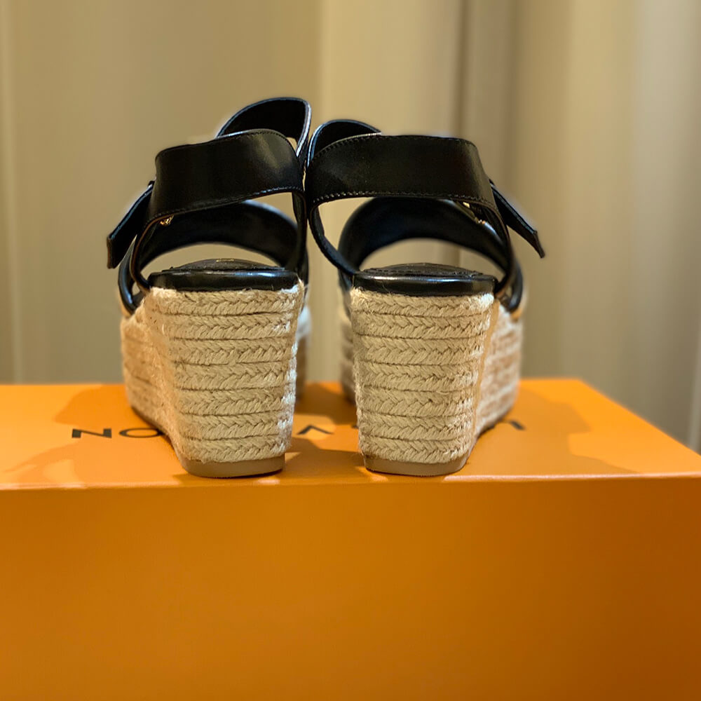 LV Starboard Wedge Sandal Shoes - Replica Luxury Bags™