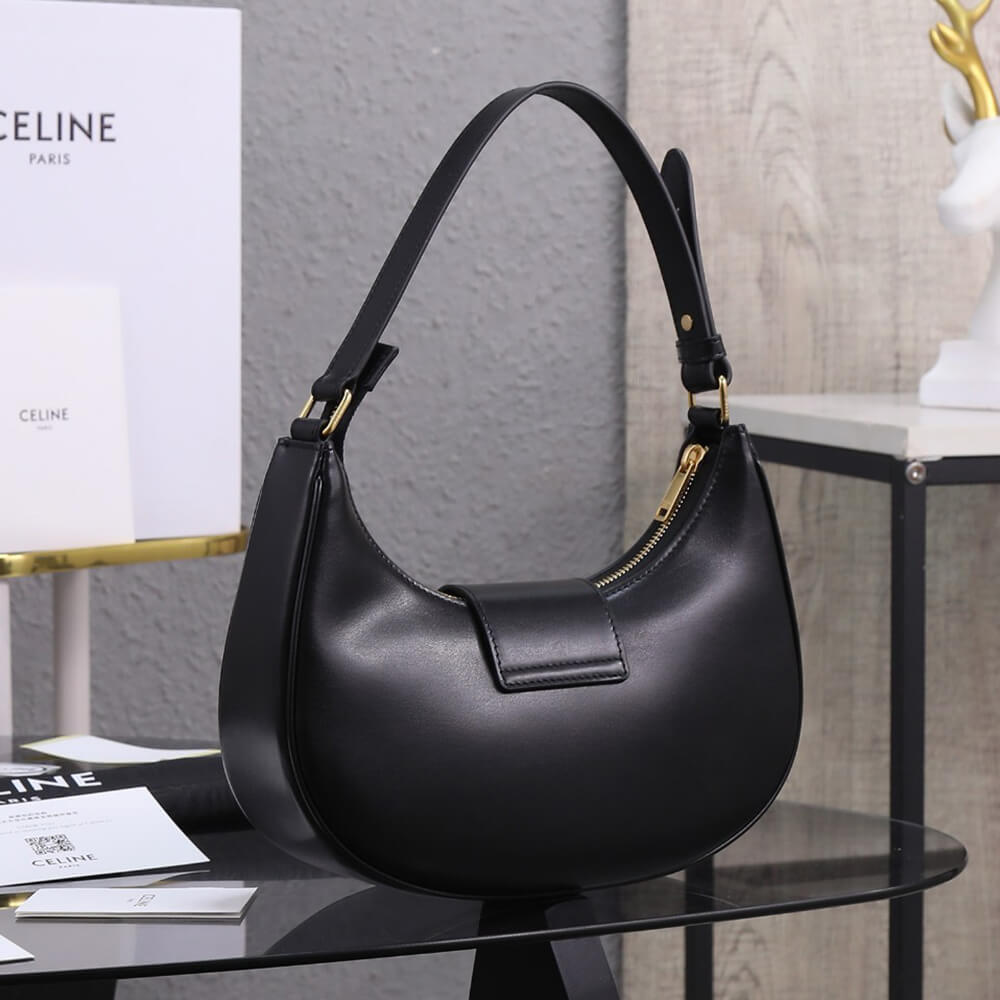 Celine Medium Ava Triomphe Bag in Smooth Calfskin - Replica Luxury Bags™