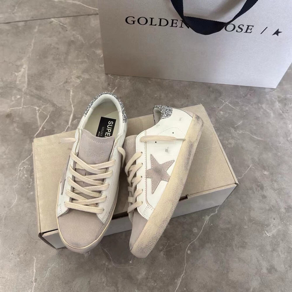 Golden Goose Super-Star Sneakers Shoes - Replica Luxury Bags™
