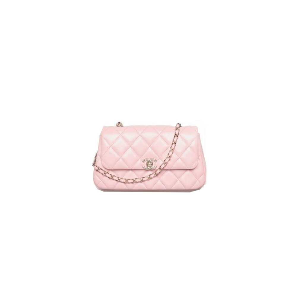 Chanel Flap Phone Holder Bag With Chain - Replica Luxury Bags™