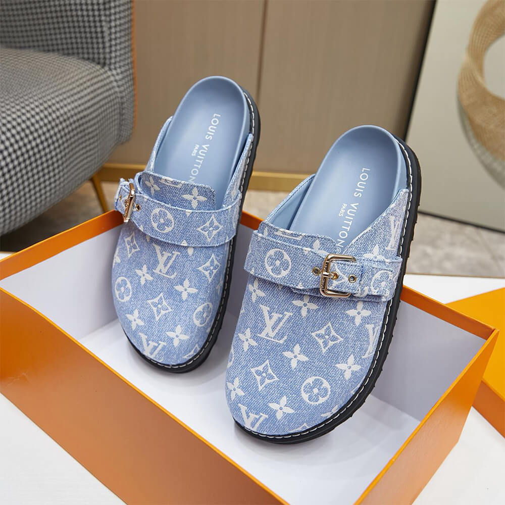 LV Cosy Flat Comfort Clog Shoes - Replica Luxury Bags™