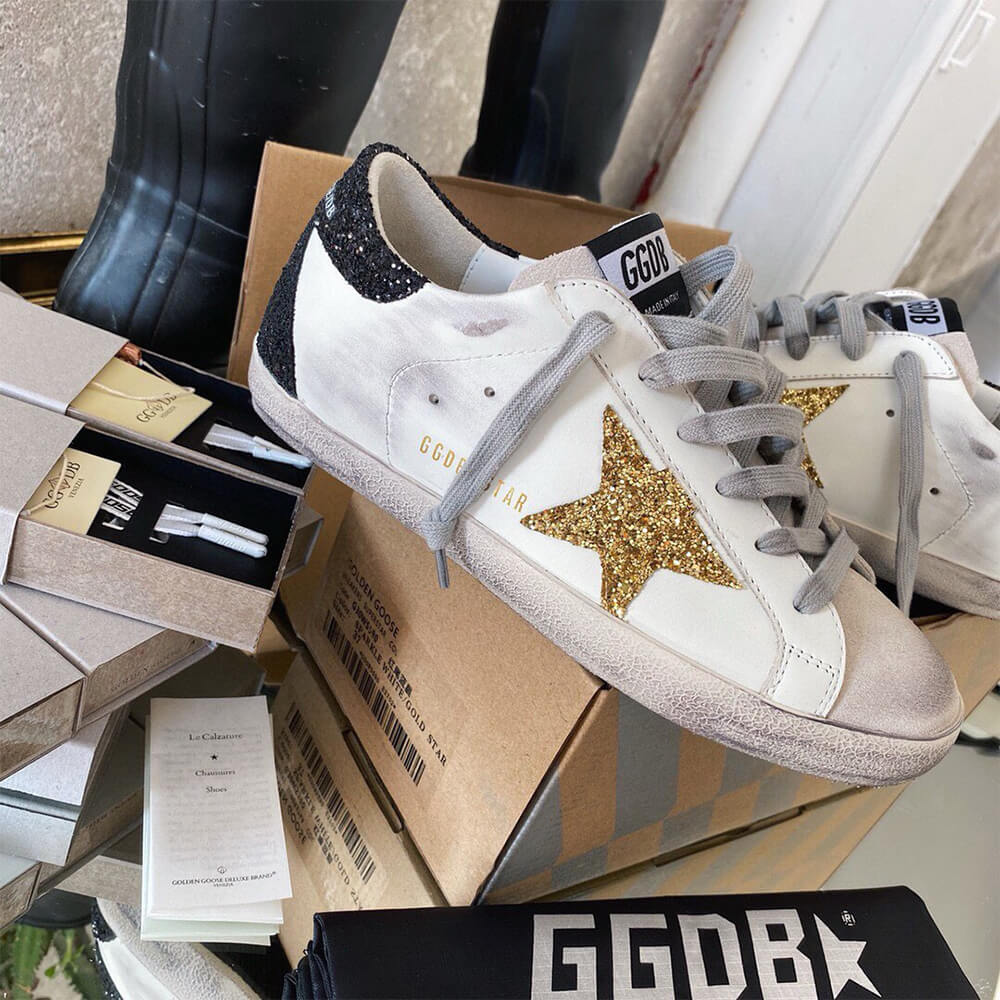 Golden Goose Super-Star Sneakers Shoes - Replica Luxury Bags™