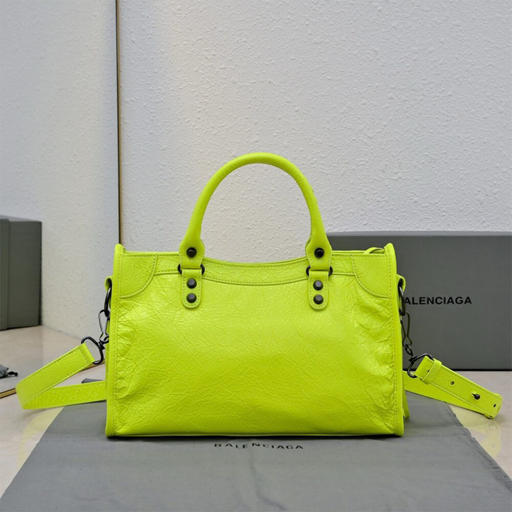 Balenciaga Women's Le City Bag Small - Replica Luxury Bags™