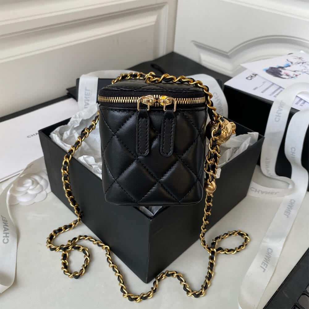 Chanel Vanity Bag with Chain - Replica Luxury Bags™