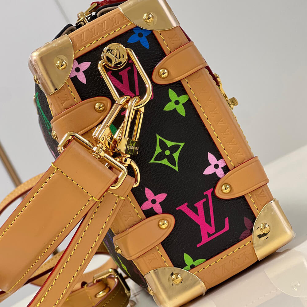LV Side Trunk Bag in Multi Color Monogram - Replica Luxury Bags™