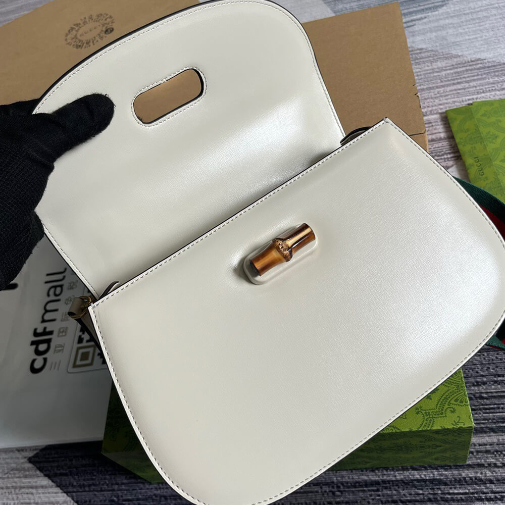 Gucci Bamboo 1947 Medium Top Handle Bag - Replica Luxury Bags™