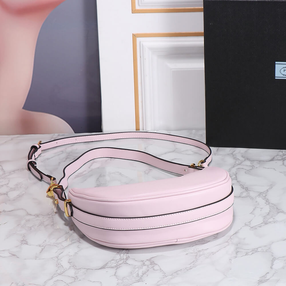 Prada Arque Leather Shoulder Bag - Replica Luxury Bags™