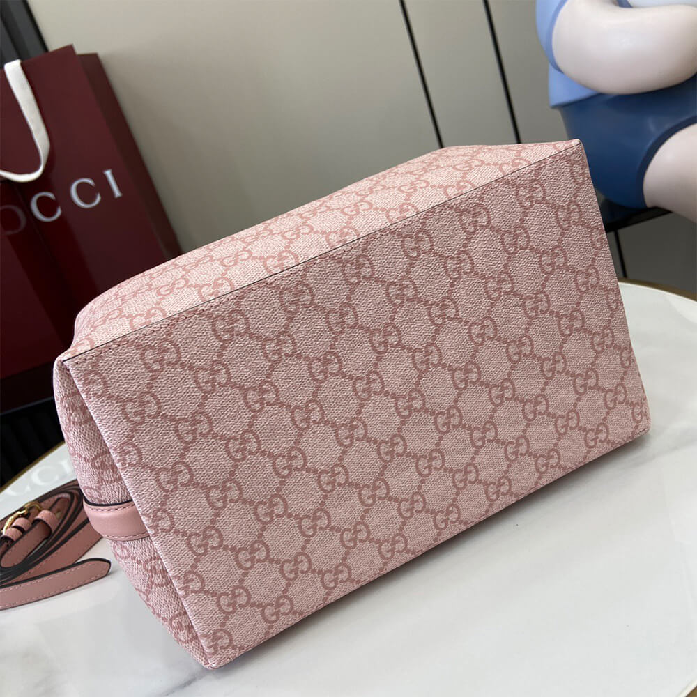 Gucci GG Emblem Mini Bucket Bag - Replica Luxury Bags™