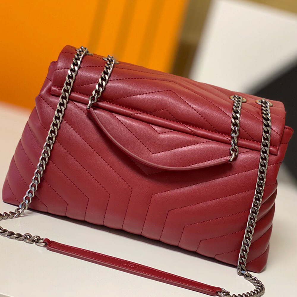 YSL LOULOU MEDIUM CHAIN BAG - Replica Luxury Bags™