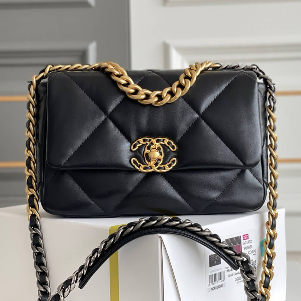 Chanel 19 Small Handbag - Replica Luxury Bags™