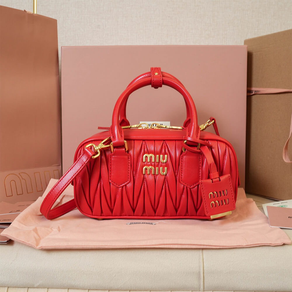 Miumiu Medium Arcadie Matelasse Nappa Bag - Replica Luxury Bags™