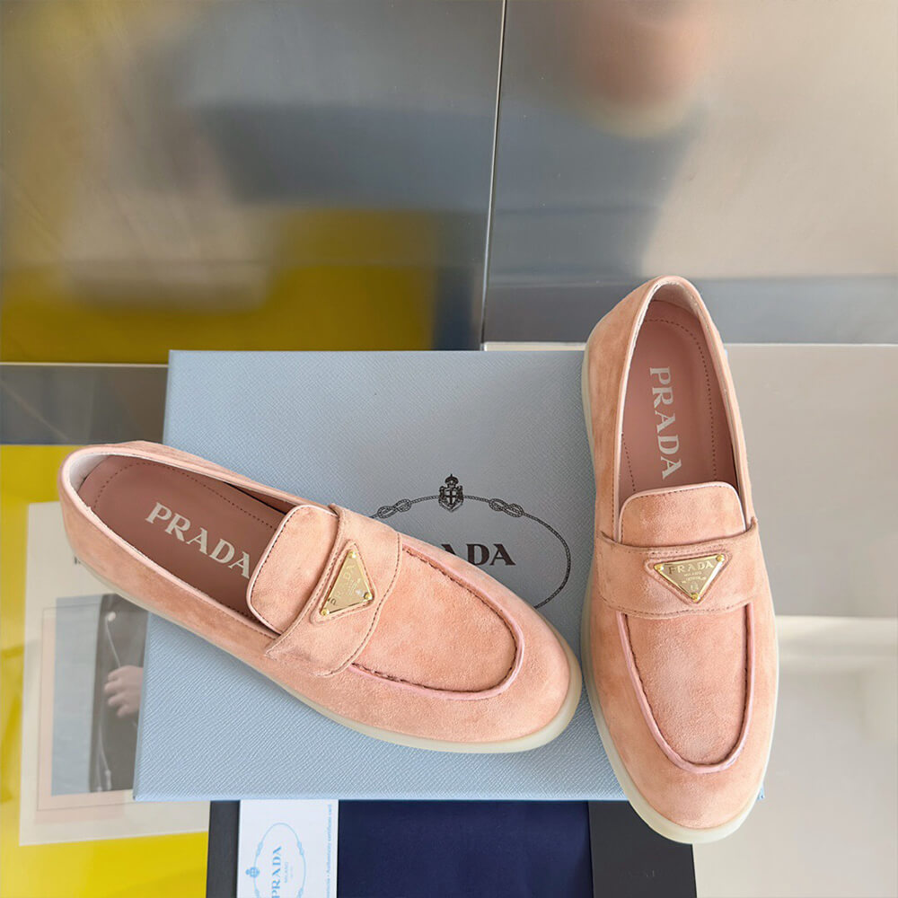 Prada Unisex Loafer Shoes - Replica Luxury Bags™