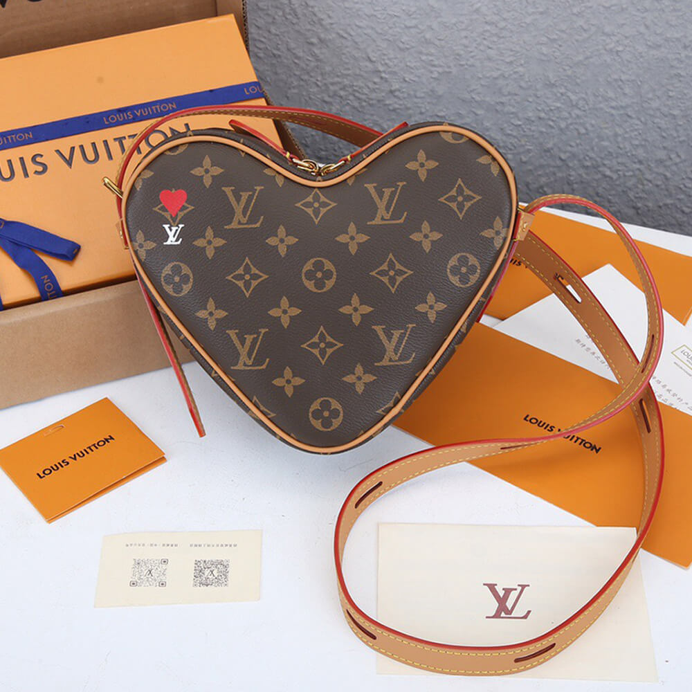 LV Game On Coeur Heart-shape Bag - Replica Luxury Bags™