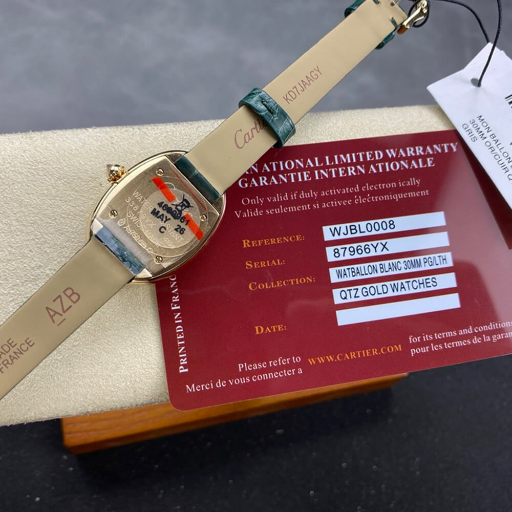 Cartier Small Baignoire watch - Replica Luxury Bags™