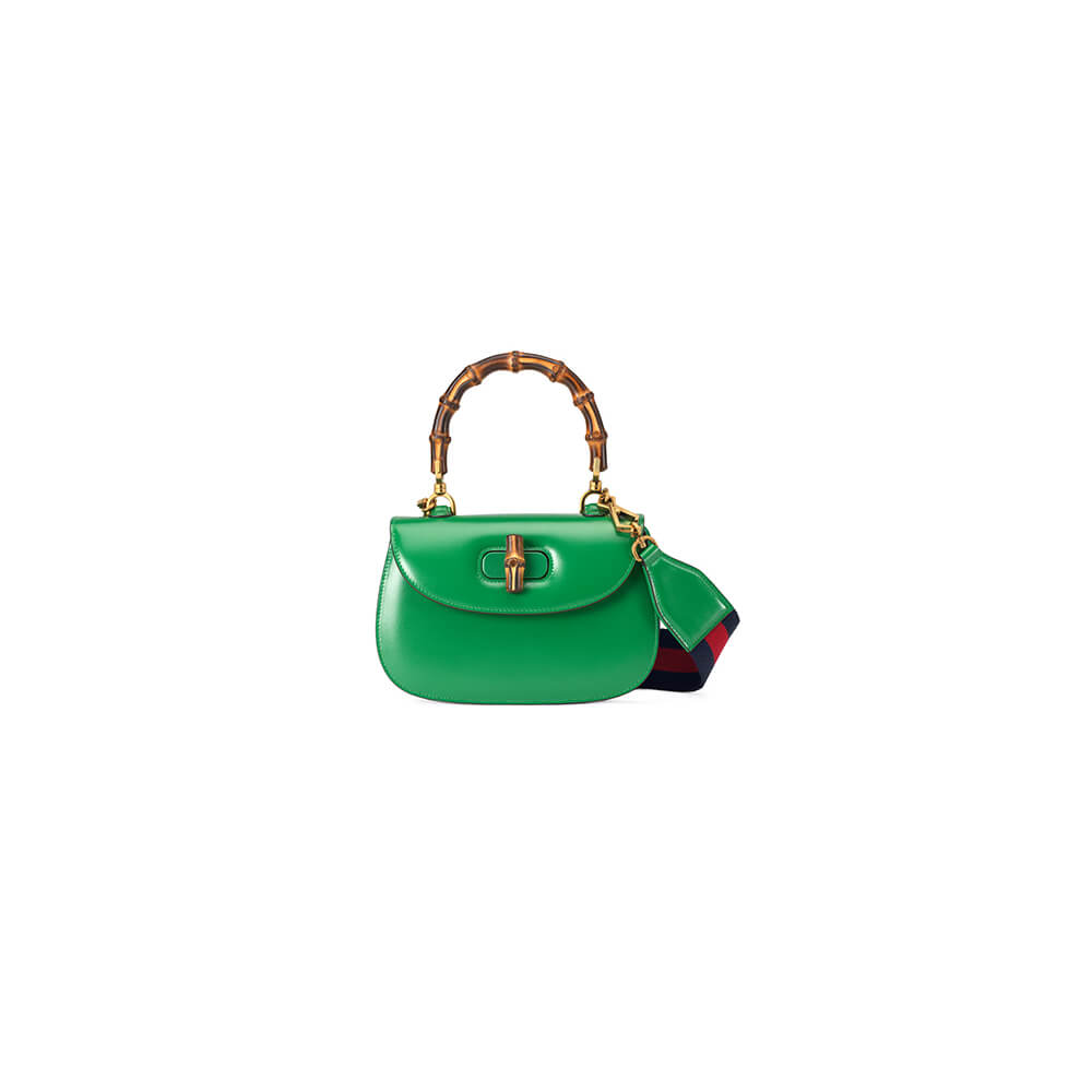 Gucci Bamboo 1947 Jumbo Gg Small Top Handle Bag - Replica Luxury Bags™